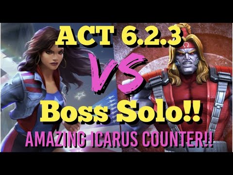 MCOC – ACT 6.2.3 – America Chavez VS Omega Red – Boss Solo!!!