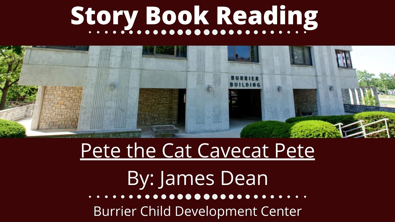 Pete the Cat Cavecat Pete, By: James Dean - YouTube