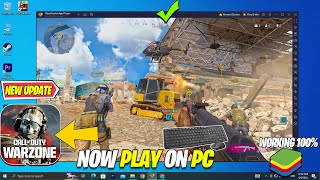 How To Install CALL OF DUTY WARZONE MOBILE On A Windows PC✅ now Working on Bluestacks (fixed)