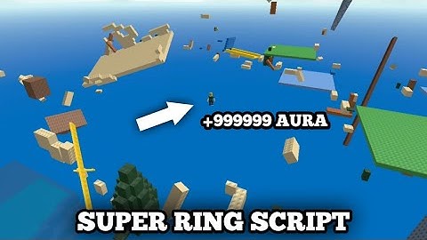 (NEW) SUPER RING SCRIPT SHOWCASE [Roblox Scripting]