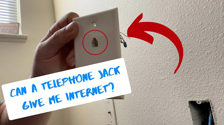 Can a telephone jack give me internet? | #homenetworking #networking