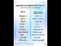 🚀 English Vocabulary Upgrade | Basic vs Advanced Words 💯 | रोज़ 10 Powerful Words सीखो!