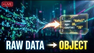 JavaScript Objects Live 🔴 | Real World Data Ko Store Kaise Karte Hai?