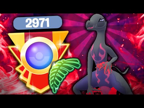GETTING CLOSER TO LEGEND! CLIMBING TO 2971 MMR WITH SALAZZLE IN THE JUNGLE CUP | GO BATTLE LEAGUE