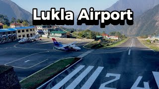 Lukla airport flights Landing and takeoff || world highest airport || lukla airport || EBC Trek ||
