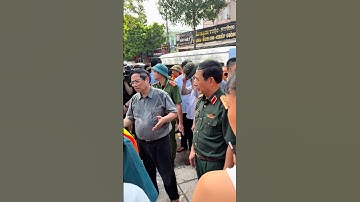 Bác Chính Bác Giang ân cần quan tâm bà con vùng lũ ❤️ #viral #trend #phamminhchinh #phanvangiang