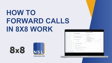 How to forward calls in 8x8 work