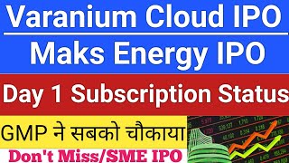 Varanium Cloud IPO | Maks Energy IPO | IPO News | Upcoming IPO in September 2022 | IPO GMP Today