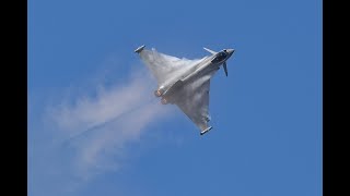 Spectacular RAF Typhoon Display with Epic Vapour!!!  Southport Airshow