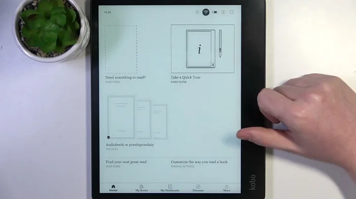Rakuten Kobo Elipsa: How to Connect to a WiFi Network