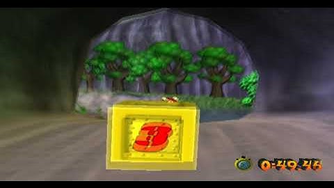 Crash Bandicoot The Wrath of Cortex Level 6 Jungle Rumble Platinum Relic