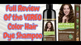 Full Review of the VIREO Light Brown Hair Dye Shampoo 🤎✨ | 15-Minute Gray Coverage for Men & Women screenshot 3