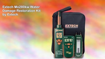Extech Mo280kw Water Damage Restoration Kit by Extech