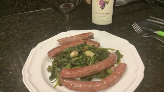 Broccoli Rabe and Sausage! by La Cucina Cooking with Pasquale ! 159 views 3 months ago 7 minutes, 14 seconds