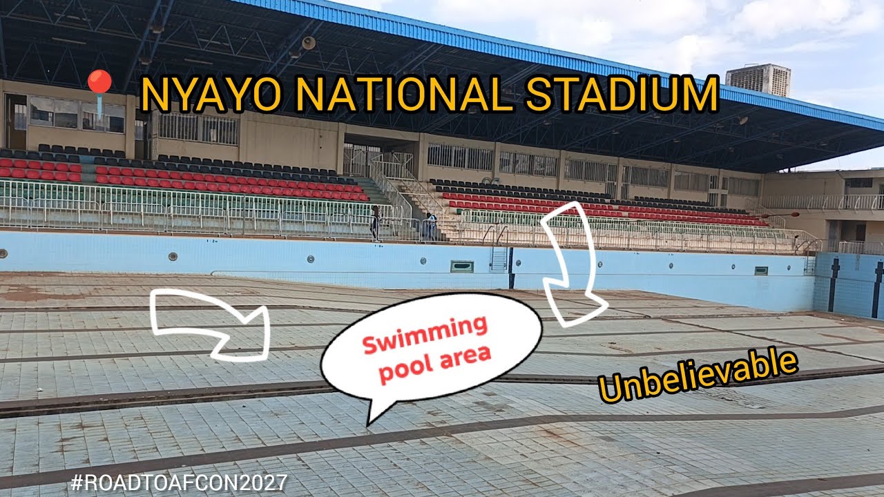Невероятные сцены внутри Национального стадиона Ньяйо. Зона бассейна + обновление навеса