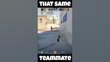 Teammate fail 2 #cs2  #cs2 #counterstrike #csgoclips