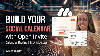 I Built A Social Calendar App With Remi In Minutes Open Invite