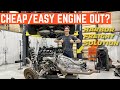 This HARBOR FREIGHT Tool Made The Jag F-Type Engine Removal EASY