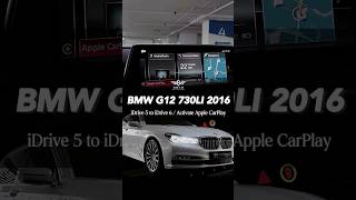 𝐁𝐌𝐖 𝐆𝟏𝟐 𝟕𝟑𝟎𝐋𝐈 𝟐𝟎𝟏𝟔 iDrive 5 upgrade to iDrive 6 using original BMW files, Apple CarPlay Full Screen