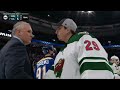 St.Louis Blues Eliminate Minnesota Wild In 6 Games (Handshakes)