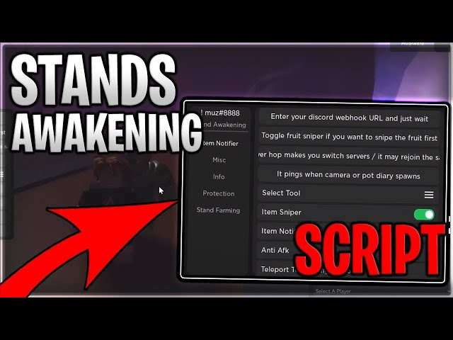 Stands Awakening Script  Farm All Items Cheat , More! 2023 - CHEATERMAD