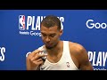 Wemby talks about playing OKC in Western Conference Finals