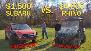 THE 100-MPH SIDE-BY-SIDE ANYONE CAN AFFORD (wrecked subaru crosstrek)