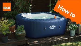 How to maintain your inflatable hot tub