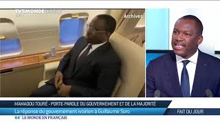 Côte d'Ivoire : "Guillaume Soro a tenté de monter un complot", Mamadou Touré