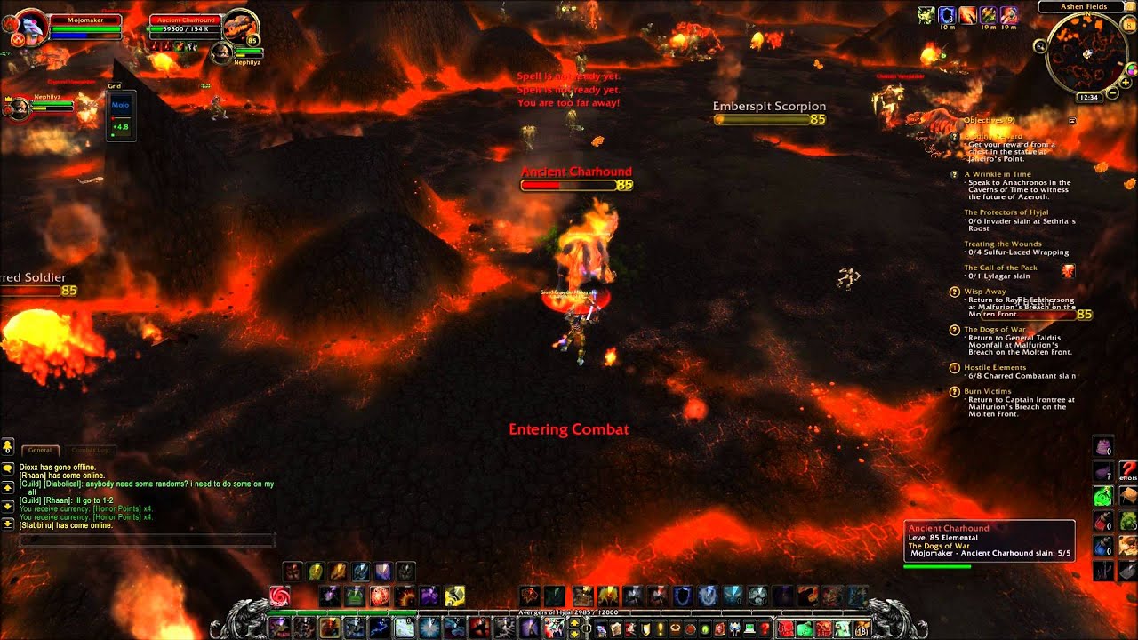 Cataclysm - Molten Front PVP : "The horror...the horror"