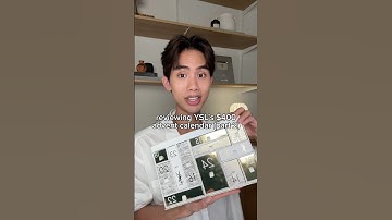 reviewing YSL’s $400 advent calendar 😮(PART 2)