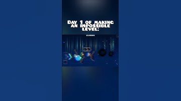 Day 1 of making an impossible layout #geometrydash #gd #gaming