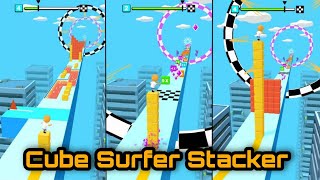 Cube Stacker Surfer 3D| Android/IOS Gameplay (Early Access) screenshot 3