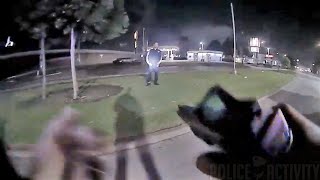 Bodycam Shows Houston Police Shooting Man After He Pulls a Gun And Fires at Officers