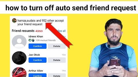 how to off facebook friend request || facebok auto friend request kaise off karen