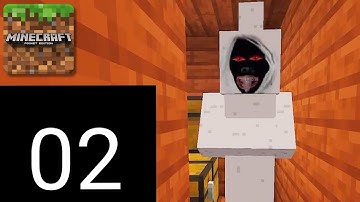 Minecraft PE - Escape From The Pocong Horror Map - Gameplay Walkthrough Part 02 (ios, Android)