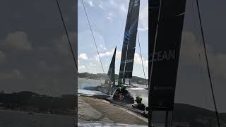 Sound  for big boat noises. #SailGP #Shorts #ASMR