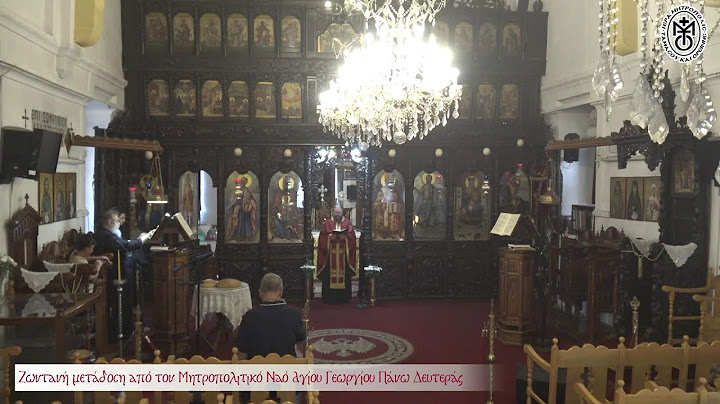 Κυριακή 29 Ιουνίου 2025 - Εσπερινός Συνάξεως των 12 Αποστόλων