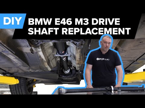 BMW E46 M3 Driveshaft Replacement DIY (2001-2006 BMW E46 M3)