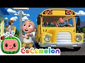 Wheels on the bus  cocomelon  baby songs  moonbug kids