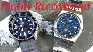 On the Wrist, from off the Cuff: Mainstream Darlings – Seiko 5 GMT &amp; Tissot PRX; Great First Watches