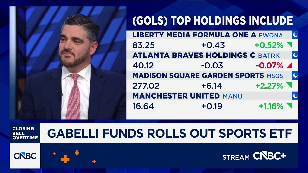 Gabelli Funds rolls out sports ETF under ticker symbol GOLS