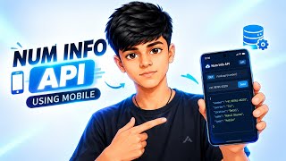 I Built a NUM INFO API Using ONLY My Mobile! 📱😱 | Full Tutorial