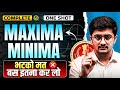 🔥Complete MAXIMA AND MINIMA ONE SHOT | All Types Covered | SSC CGL,CHSL,CPO | Viren Sir #ssc