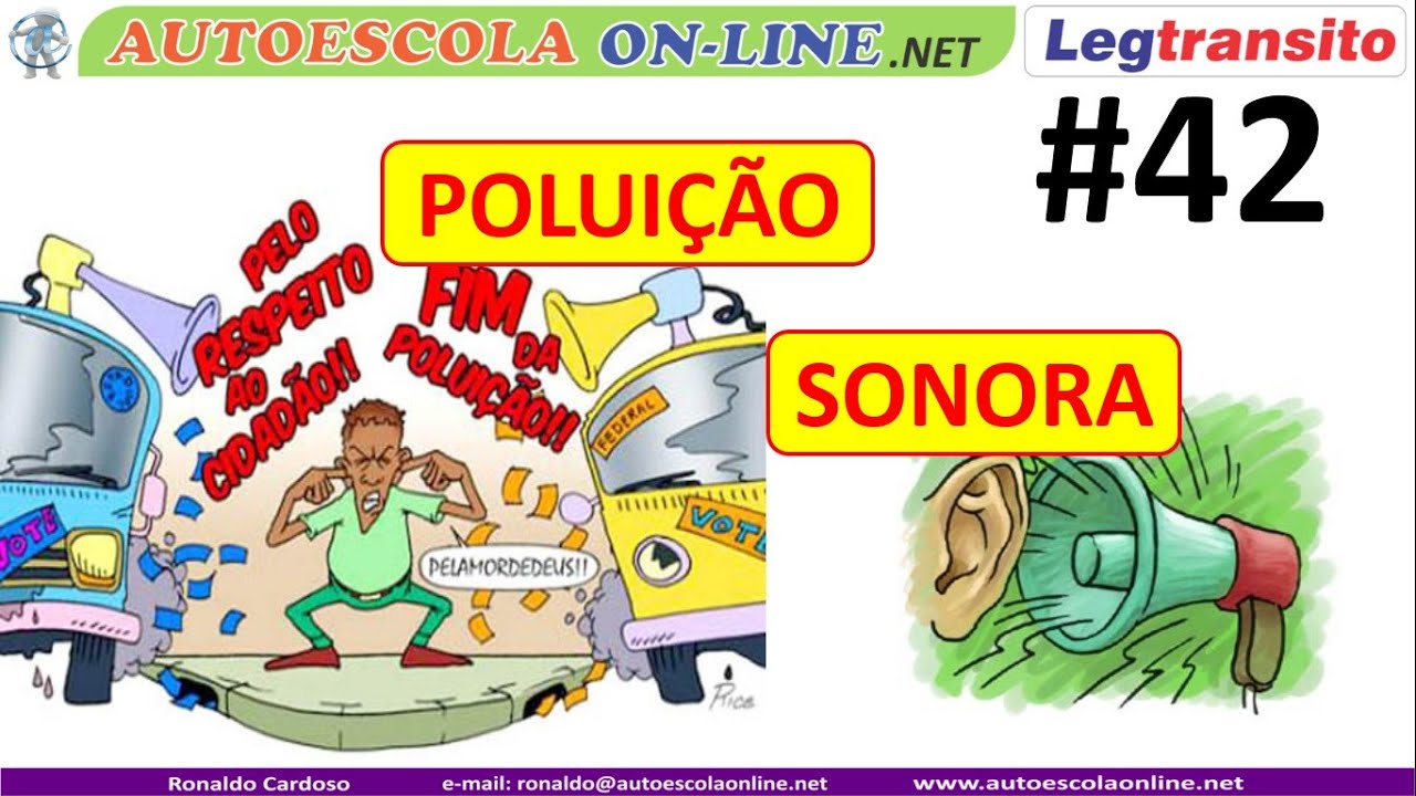 Sao Exemplos De Fontes De Poluição Sonora No Veículo