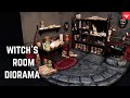 Making Witch's Room Diorama // Miniature Potion Cabinet