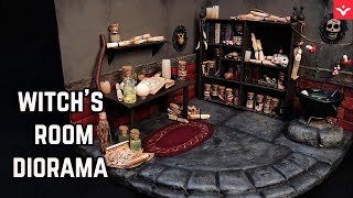 Making Witch's Room Diorama / Miniature Potion Cabinet screenshot 1