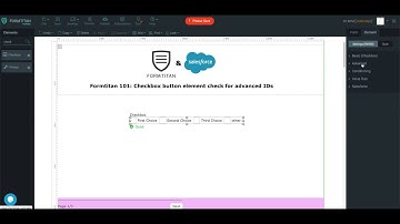checkbox button element for advanced IDs