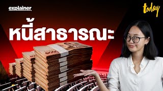 ทำความเข้าใจ "หนี้สาธารณะ" รัฐกู้ - ประชาชนจ่าย | workpointTODAY