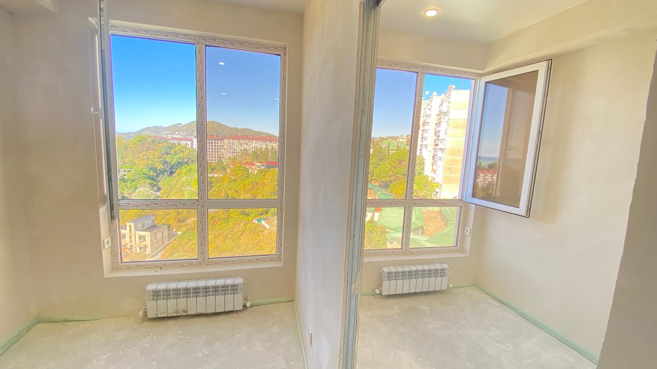 Квартира в Сочи. С чистовой отделкой 28 м2. Статус квартиры - YouTube